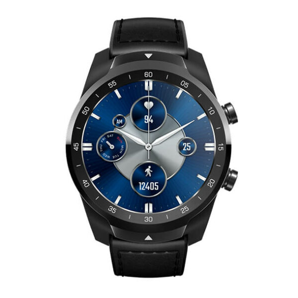 TicWatch Pro S Google Wear OS Smartwatch Black