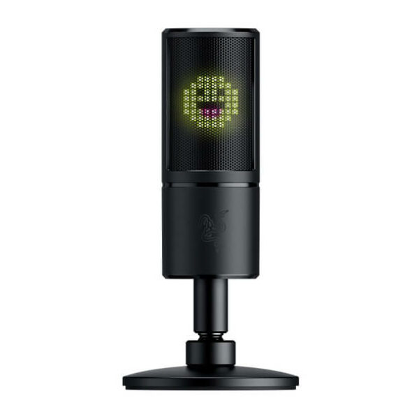 Razer Seiren Emote USB Microphone with emoticons for streaming