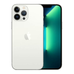 Apple iPhone 13 Pro Max A2644 5G Physical Dual Sim 128GB Silver (White)