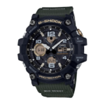 Casio G-Shock GSG-100-1A3 Mudmaster Analog Digital Solar Watch (Black Green)
