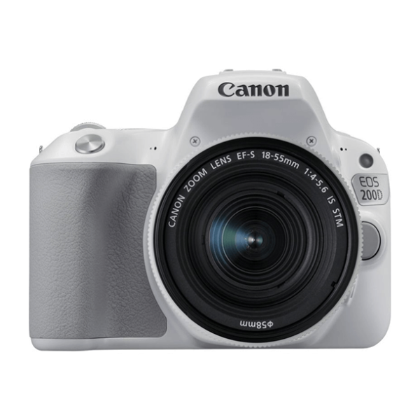 Canon EOS 200D II White Kit EF-S 18-55mm f/4-5.6 IS STM Silver